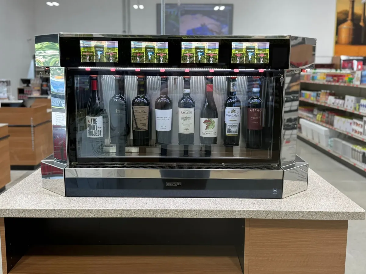 Enomatic Wine Tasting Station
